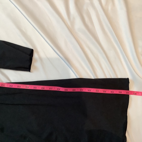 PrAna Tally Black Breathe Faux Wrap Dress - Picture 7 of 10